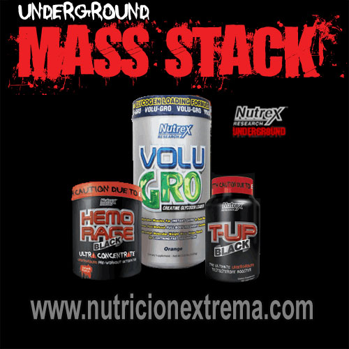 Mass Stack - Ciclo de Masa Muscular. Nutrex