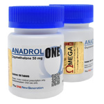 Anadrol ONE  50 Oxymetolona 50 mg x 100 tabs. Omega 1 Pharma - Aumenta gran poder de fuerza y ganancias musculares duras!