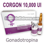 CORGON 10,000 UI - Gonadotropina Corionica Humana. Original. HCG