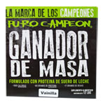 Ganador de Masa - El ms completo ganador de PURO CAMPEON - Formulado con protena de suero de leche con 83 grs de protena