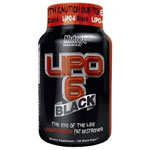 Lipo-6 Black 120 Caps. Quemador de grasa mas extremo. Nutrex - LIPO-6 BLACK ataca la grasa corporal con un instinto asesino.
