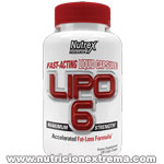 Lipo-6 White Label - extremadamente popular quemador de grasa. Nutrex