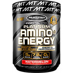 Amino + Energy Platinum - Aminoacidos y Recuperador en Polvo. Muscletech.