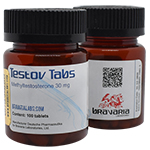 Testov Tabs 30 - Testosterona en Tabletas 30 mg x 100 tabletas. Bravaria Labs - Los atletas y culturistas lo utilizan para ganar msculos para que puedan entrenar ms duro