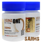 Veinz ONE  S23 10 mg. Aumenta masa muscular sin grasa. Omega 1 Pharma