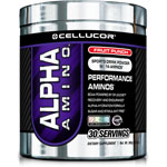 Alpha Amino - Aminoacidos con BCAAs en polvo. Cellucor - Mejora tu resistencia con crecimiento muscular.