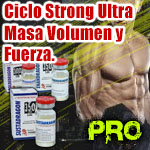 Ciclo Strong Ultra Masa Volumen y Fuerza. Pro - Incrementa tu masa muscular de una forma extrema asi como tu fuerza y volumen!