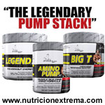 The Legendary Pump Stack.  - Logra mayores bombeos y ganancias musculares como nunca!