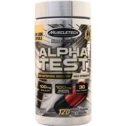 AlphaTest 120 caps - ProTestosterona. Muscletech - Estimulante de rendimiento y pro-testosterona Super-concentrado
