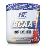 BCAA XS 2:1:1 Powder - aminoácidos de cadena ramificada, leucina, isopleucina y valina - Ronnie Coleman - BCAA instantáneos que apoyan la síntesis de proteínas musculares, reducen la degradación muscular durante el ejercicio y mejoran el rendimiento del ejercicio