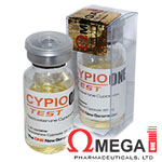 Cypio Test ONE - Cipionato de Testosterona 350 mg x 10 ml. Omega 1 Pharma