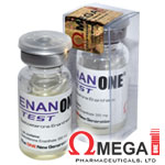 Enan Test ONE - Enantato de Testosterona 350mg/10ml. Omega 1 Pharma - Una de las más efectivas herramientas para conseguir músculo y fuerza en un corto lapso