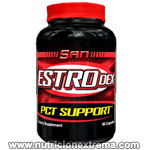 Estrodex 90 Caps Pro-testosterona y Anti-estrogenos. SAN Nutrition - est diseado para optimizar y apoyar un ambiente anablico por la disminucin de estrgeno y el aumento de los niveles de testosterona. 