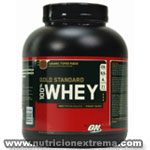 100% Whey Gold Standard 4.8 Lbs -  24 gr de proteína creadora de masa muscular. ON - ¡La Proteína Optimum Nutrition más prestigiosa del mercado