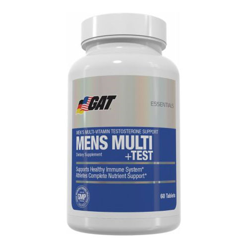 Mens Multi + Test - Multivitaminico más Testosterona Tribulus Terrestis. GAT - El primer multivitaminico que combina todos los nutrientes más aumento de testosterona