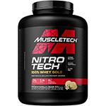 Nitro-Tech Whey Gold - 5 lbs Proteina de Suero 24 gr. Calidad Superior. Muscle-Tech. - Fórmula de proteína pura que contiene péptidos de suero y aislados