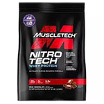 Nitro-Tech Whey Protein Costal 10 lbs - Protena de gran calidad mundial con BCAAs y Creatina. Muscletech