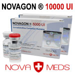 NOVAGON ® 10,000 UI Gonadotropina Coriónica Humana. Nova Meds - Estimulante de los tejidos intersticiales de las gonadas. Solución inyectable.