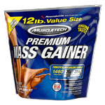 Premium Mass Gainer - Ganador de masa muscular hiper-calorico, 50g de proteina MuscleTech