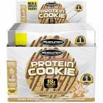 Protein Cookie - Textura suave al horno con menos grasa y menos carbohidratos que otros. Muscletech      