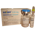 Saizen (4 UI) Hormona de Crecimiento Marca Merck Serono