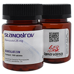 Stanodrov 25 - Winstrol 25 mg x 100 tabs. Bravaria Labs - Sin duda el anabólico más seguro y efectivo para definición muscular magra
