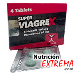 Sper ViagreX - Sildenafil 100 mg + Dapoxetina 60 mg x 4 tabletas. XT Labs Original