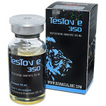 Testov E 350 - Enantato de Testosterona 350 mg x 10ml. Bravaria Labs - Testosterona para el desarrollo de masa muscular de calidad y fuerza.