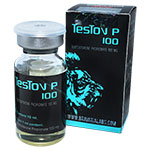 Testov P 100 - Propionato de Testosterona 100 mg x 10ml. Bravaria Labs - La testosterona es una de las más efectivas herramientas para conseguir músculo y fuerza en un corto lapso.