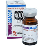 ThunderDragon 400 - Mezcla de Trembolona + Enantato + Propionato 400 mg. Dragon Power - Una combinacion unica para Fuerza Extrema y Dureza Inmediata!