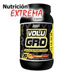 VOLU GRO - Creatina + Glucgeno para Volumen, Potencia y Fuerza. Nutrex - Una de las creatinas formuladas para consumo post-entrenamiento con electrolitos